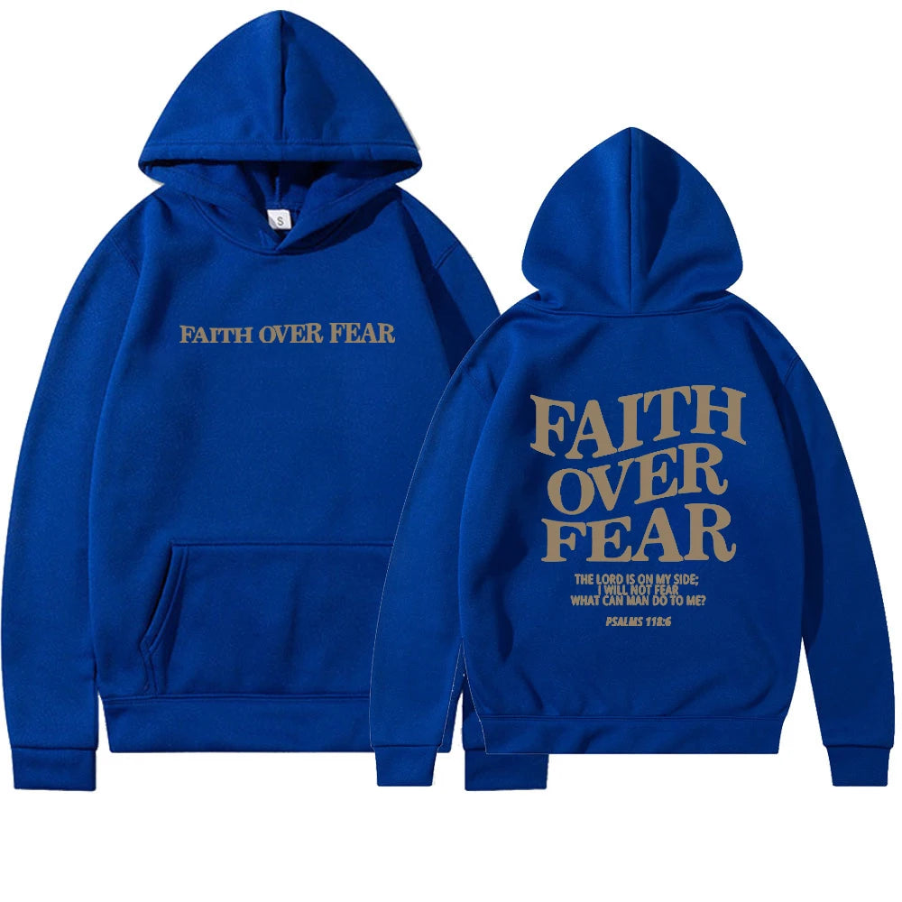 Faith Overcomes Fear Unisex Hoodie