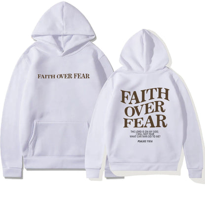 Faith Overcomes Fear Unisex Hoodie