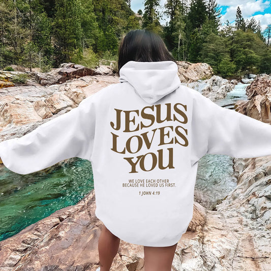 Jesus Loves You Unisex Hoodie