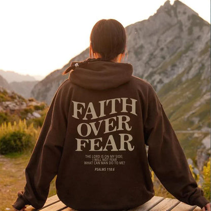 Faith Overcomes Fear Unisex Hoodie