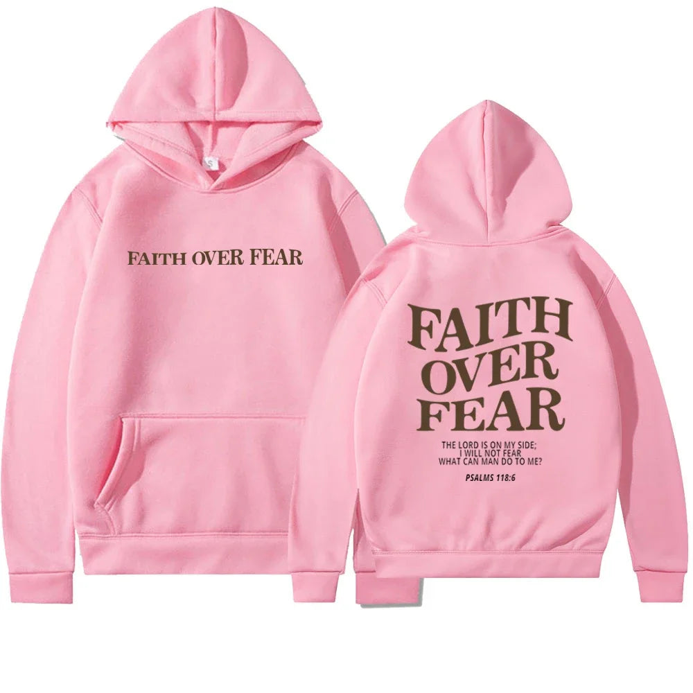 Faith Overcomes Fear Unisex Hoodie