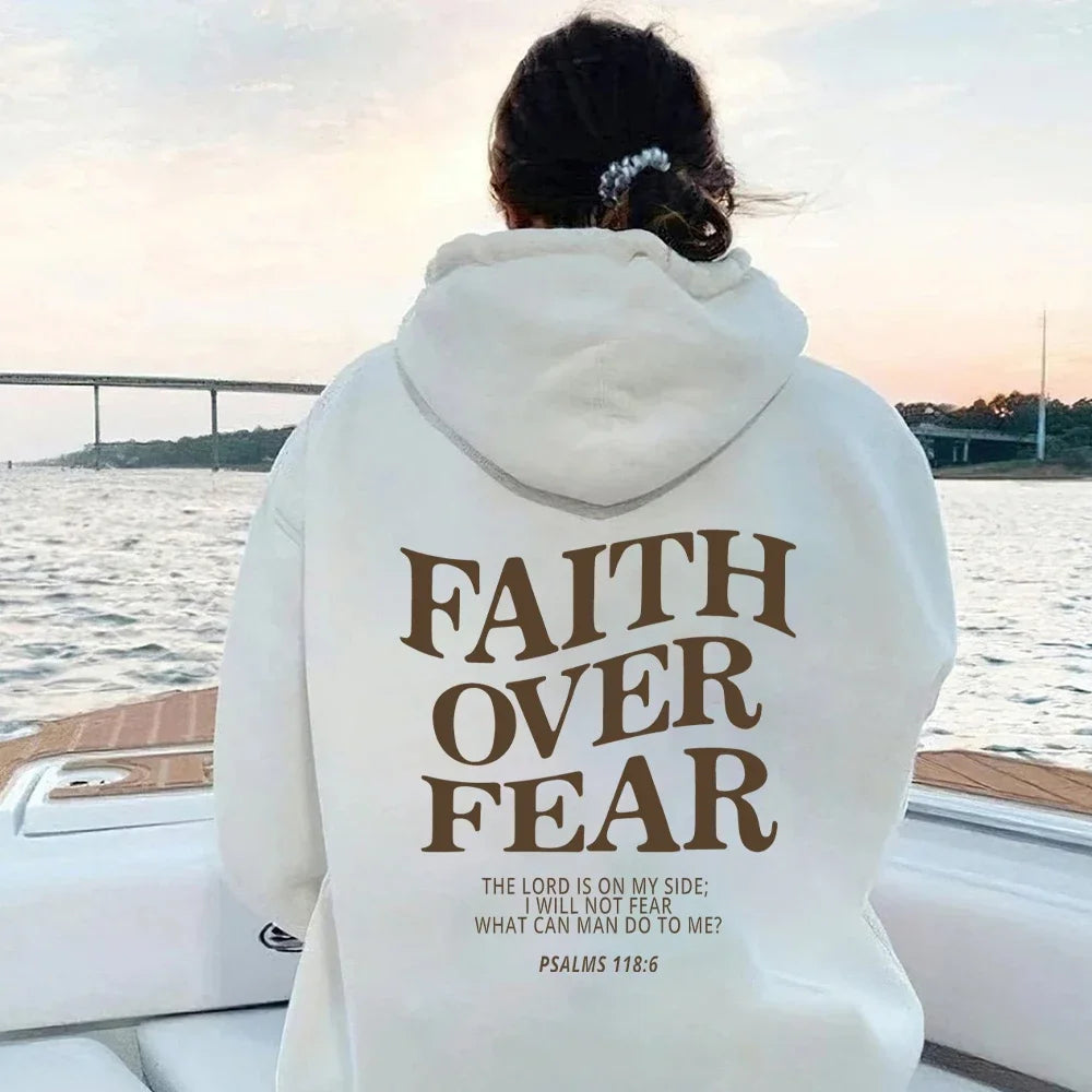 Faith Overcomes Fear Unisex Hoodie